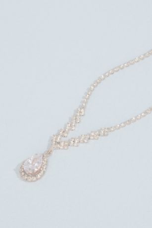 Teardrop Earring and Necklace Set